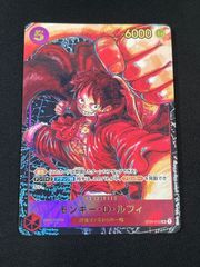ルフィ sr パラレル 尾田栄一郎 ワンピースカード ST01-012 サイン