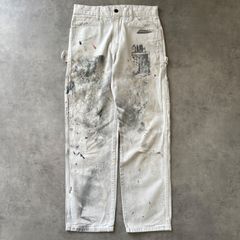 90s ペンキ ホワイト ペインターパンツ W32L32 ボロ 雰囲気系 白