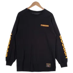 MASSES マシス 26SS VANSON バンソン L/S T-SHIRT プリント ロングスリーブTシャツ 長袖 ブラック Size Lのサムネイル
