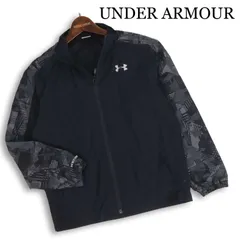 UNDER ARMOUR アンダーアーマー 春夏★ ジップ 切替 デジタルカモ ウインドブレーカー ブルゾン Sz.YLG レディース