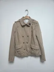 ZADIG&VOLTAIRE ザディグ・エ・ヴォルテール レディース ダブルボタン グランジ ジャケット ベージュ (XS)のサムネイル