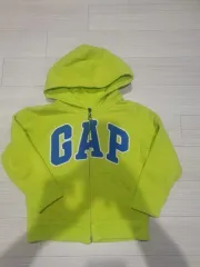 GAP キッズ 裏起毛ジップアップパーカー 4歳