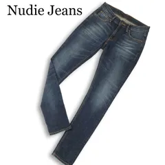 Nudie Jeans ヌーディージーンズ 【Skinny Lin】 スキニー ストレッチ USED加工 デニム パンツ ジーンズ Sz.28 メンズ