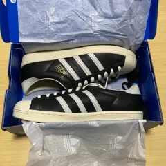 285 新品 アディダス SuperStar ヴィンテージ コアブラック 白