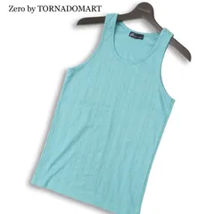 Zero by TORNADOMART トルネードマート 春夏★ リブ スリム ストレッチ タンクトップ 日本製 Sz.M メンズのサムネイル