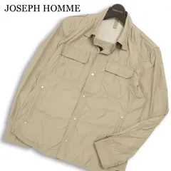 JOSEPH HOMME ジョセフ オム 通年★ ワーク シャツ ブルゾン ジャケット Sz.48 メンズのサムネイル