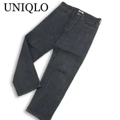 UNIQLO U ユニクロ ユー ルメール 【セルビッジ レギュラーフィット ジーンズ】 ストレート デニム パンツ Sz.30 メンズ