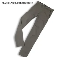 BLACK LABEL CRESTBRIDGE ブラックレーベル クレストブリッジ イタリア製生地 シアサッカー ストライプ パンツ Sz.S メンズのサムネイル