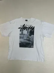00s ヴィンテージ STUSSY ステューシー J Dilla グラフィック Tシャツ XXL