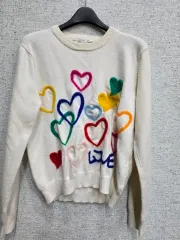 MILLS&BOON ハート クロップド ニットTシャツ 55 66