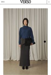 sacai サカイ ベルデットプリーツスカート ベルト コレクション