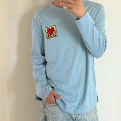 Kith(キス) 刺繍ロゴ 長袖Tシャツ☆ミントグリーンS - メルカリ