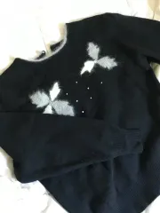 ヴィンテージ Tシャツ vintage black knit
