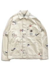 新品 KYOU ジャケット リネン プリント 日本製 1 アイボリー - メルカリ