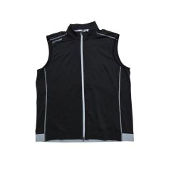 PUMA プーマ ゴルフ リバーシブル 中綿ベスト ホワイト×ブラック