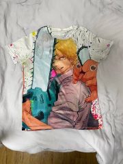 チェンソーマン air twokyo イラストtシャツ マキマ デンジ Mサイズ