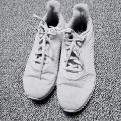 adidas CLIMACOOL ホワイトメッシュスニーカー 27cm - メルカリ