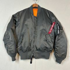 デッドストックALPHAINDUSTRIES MA-1 ベストシルバーサイズXL - メルカリ