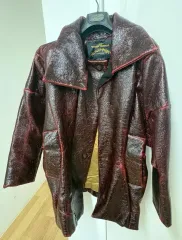 VIVIENNE WESTWOOD ヴィヴィアン・ウエストウッド ANGLOMANIA レッド エナメル コート 38 サイズのサムネイル