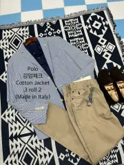 Polo POLO RALPH LAUREN(ポロラルフローレン) ギンガムチェック コットン ジャケット 3roll2 italy made