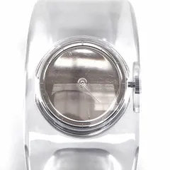【美品・電池交換済み】ISSEY IMYAKE イッセイミヤケ／バングルウォッチ VJ20-0100／クォーツ／プラスチック／クリア・シルバーのサムネイル