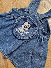 Disney デニム サロッペットスカート キッズベビー90 - メルカリ