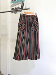 未使用に近】イッセイミヤケPLEATS PLEASE マルチカラー スカート