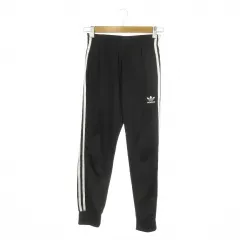 アディダスオリジナルス adidas originals ジョガーパンツ ジャージ スポーツウエア XS 黒 ブラック ロゴ 裾リブ /MN37 ■GY99
