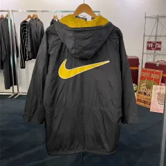 85 00s NIKE ビックスウッシュ ベンチコート ロング丈 ダウンジャケット