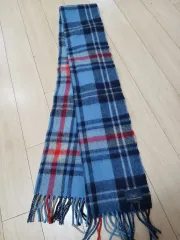 ブルックス・ブラザーズ チェック マフラー スカイブルーのサムネイル