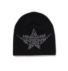 希少 A BATHING APE 限定 スワロフスキー ビーニー ニットキャップ