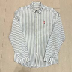 超美品】AMI PARIS□ストライプ ボタンダウン シャツ 山田涼介 - メルカリ