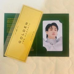 BTS ジョングク golden 展示会 入場特典フォトカード - メルカリ