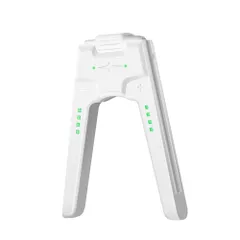 switchドック Joy-Con充電グリップ アダプター スイッチ リモコン ジョイコングリップ ジョイコン充電器 Renjzle 安全な充電 取り付け簡単 持ち運びに便利 超軽量 (White)