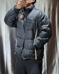 M NIKE 13 パク・チソン(JISUNG) MANCHESTER UNITED FC(マンチェスター・ユナイテッドFC) スウッシュ GOLD LINE ダウンのサムネイル