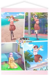 中二病でも恋がしたい！ 10周年記念イベント A3タペストリー 美品 
