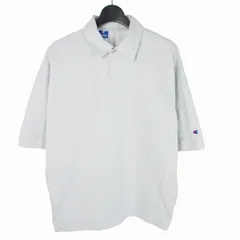 ミスターハリウッド N.HOOLYWOOD × チャンピオン Champion POLO SHIRT ポロシャツ 半袖 M ブルー 青 C8-B358のサムネイル