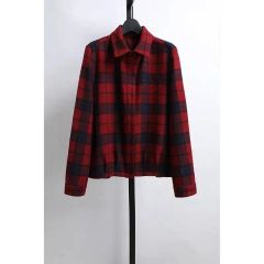 ASEEDONCLOUDリネン混コットン うさぎ柄 アート長袖シャツ生成り日本製