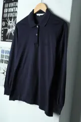W(M) クリスティアン ディオール カラ 長袖Tシャツ 年代 ネイビー-1560Eのサムネイル