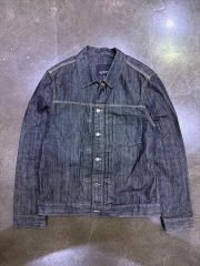 DENIM HEADS ブラックデニムジャケット シンチバック 短丈 - メルカリ