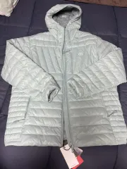 マハグリッド 軽量ダウン LIGHT HOODED DOWN PUFFER BLUEのサムネイル