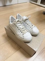 AMA brand 43 イタリア製 レザー スニーカー新品 ホワイト 28cm - メルカリ