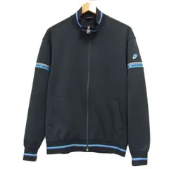 希少 90s☆NIKE INTERNATIONAL トラックジャケット XL ブラック 日本製 ヴィンテージ ナイキ ジャージ ジップジャケット 古着