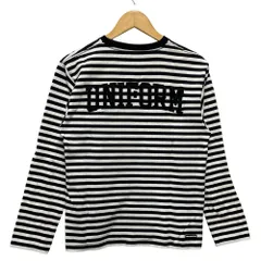 UNIFORM EXPERIMENT ユニフォームエクスペリメント 16AW 品番 UE-167013 ボーダー 長袖Ｔシャツ サイズ 1 正規品 / 51816