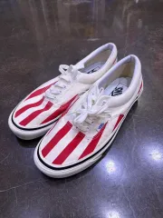 VANS レッド ストライプ エラ アナハイム スニーカー シューズ 270