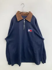 TOMMY HILFIGER トミーヒルフィガー スウェット ネイビー スウェット 無地 ブランドロゴ 長袖