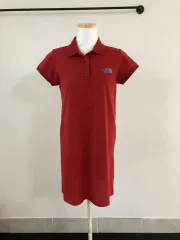 (正規品)THE NORTH FACE ザノースフェイス ホワイトレーベル ポロシャツ ワンピース (レディース85)のサムネイル