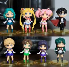 セーラームーン 7個セット Qposket キューポスケット フィギュア