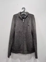 BURBERRY バーバリー ブラックレーベル ニット ジップアップ カーディガン ユニセックス 100サイズ (3)サイズ