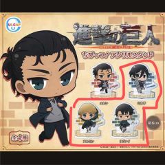 進撃の巨人 WITSTUDIO キラキラ缶バッジ エレン ミカサ アルミン
